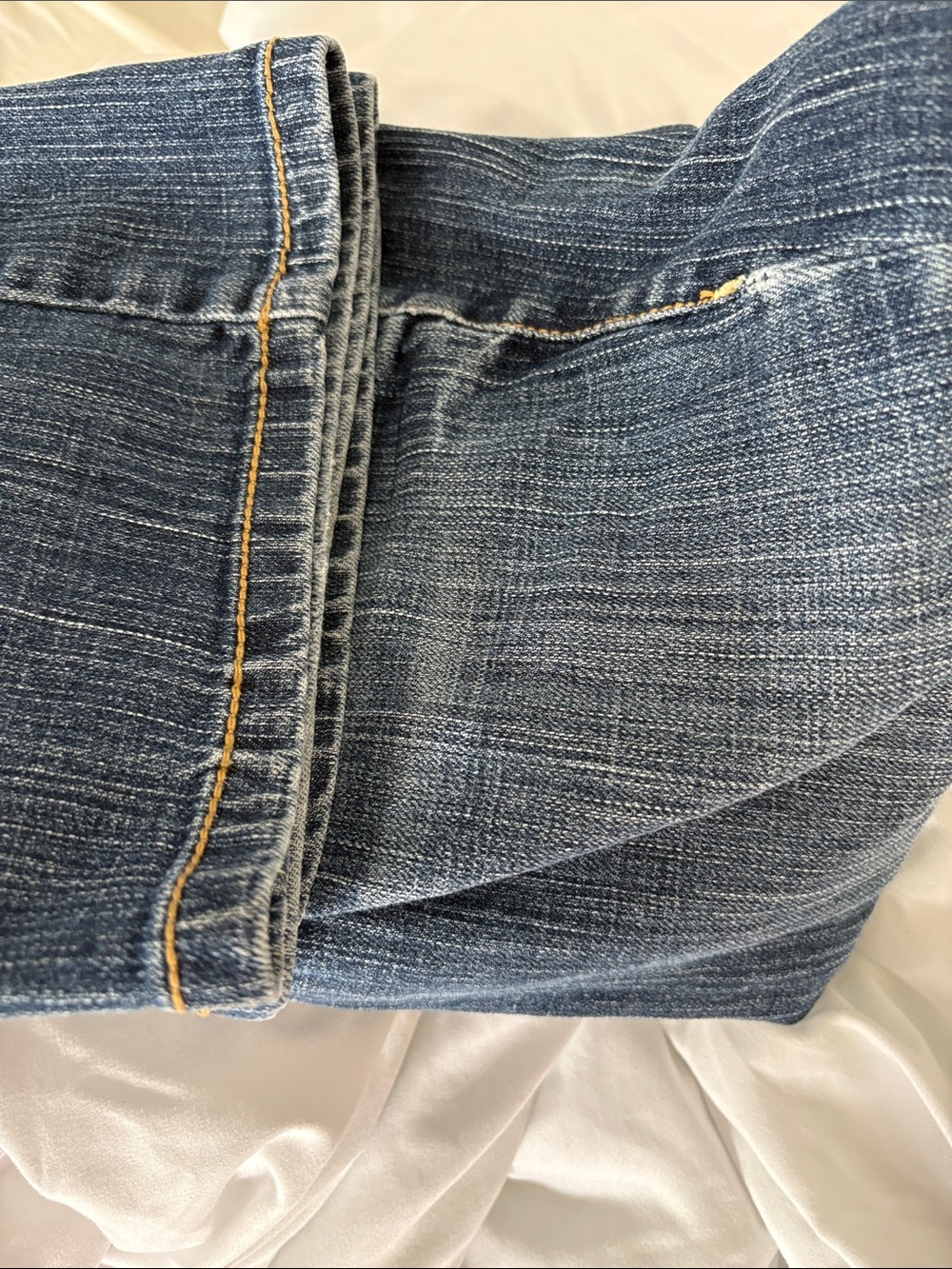 Tommy Hilfiger Women's Medium Blue Flare Jeans - Picture 16 of 17